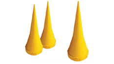 bjseal AA-915C O RING MEASURING CONE-Inch Range from 001 to 445